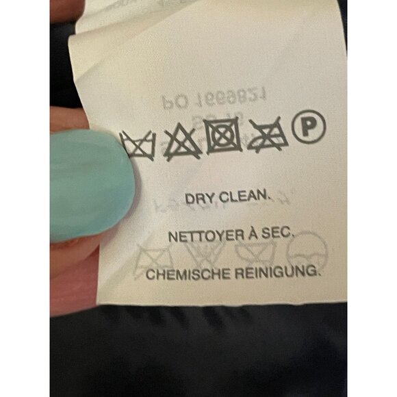 J. Crew Stretch Cotton Navy Blue Blazer Size 00 - Picture 5 of 5